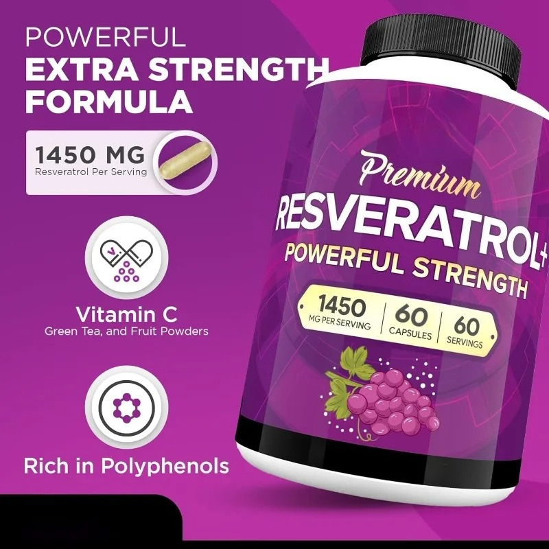 Herbal Tea For Wellness - Resveratrol 1450mg - Suplemen Resveratrol Putih