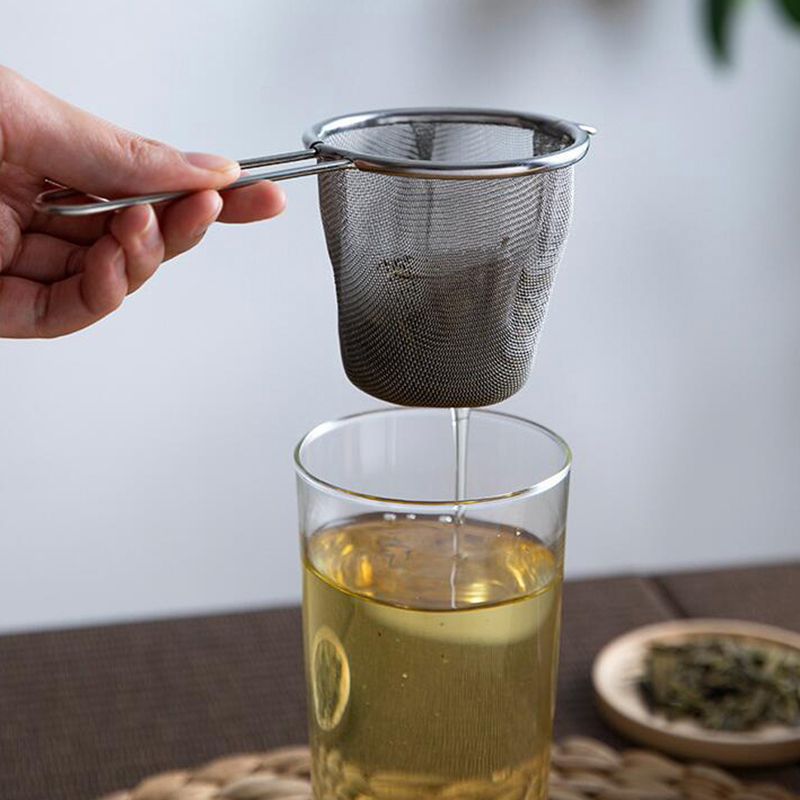 Herbal Tea For Wellness - Saringan Teh Stainless Steel, Filter Teh