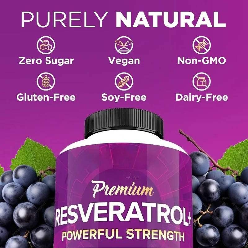 Resveratrol 1450mg - Suplemen  - Herbal Tea For Wellness ulasan dan harga