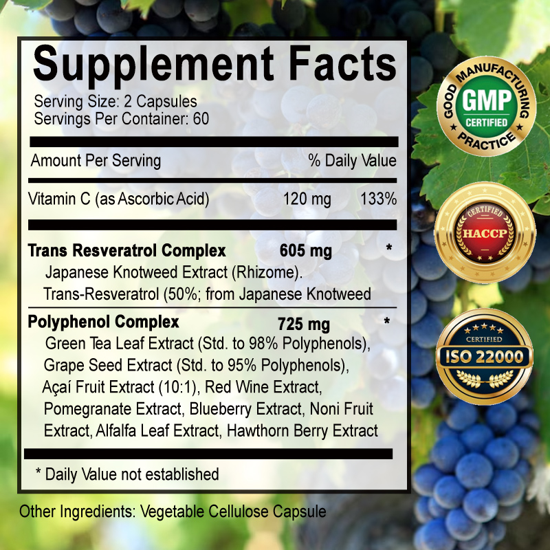 Resveratrol-membantu mendukung - Herbal Tea For Wellness ulasan dan harga
