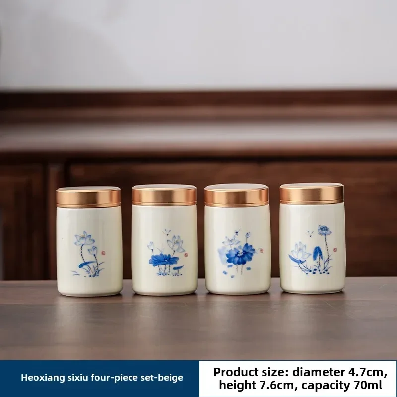 4 buah/lot butik keramik teh C - Herbal Tea For Wellness ulasan dan harga